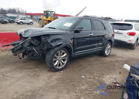 2014 Ford Explorer Xlt from USA, damaged, VIN 1FM5K8D81EGA95449